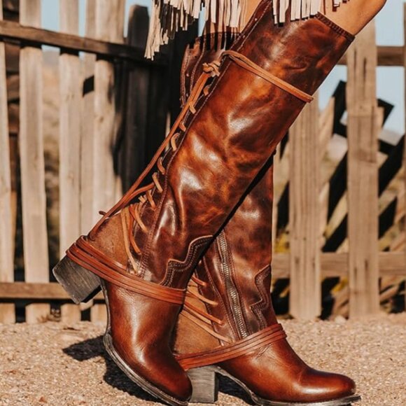 Freebird by Steven Coal boot size 9 in Cognac - Picture 1 of 11